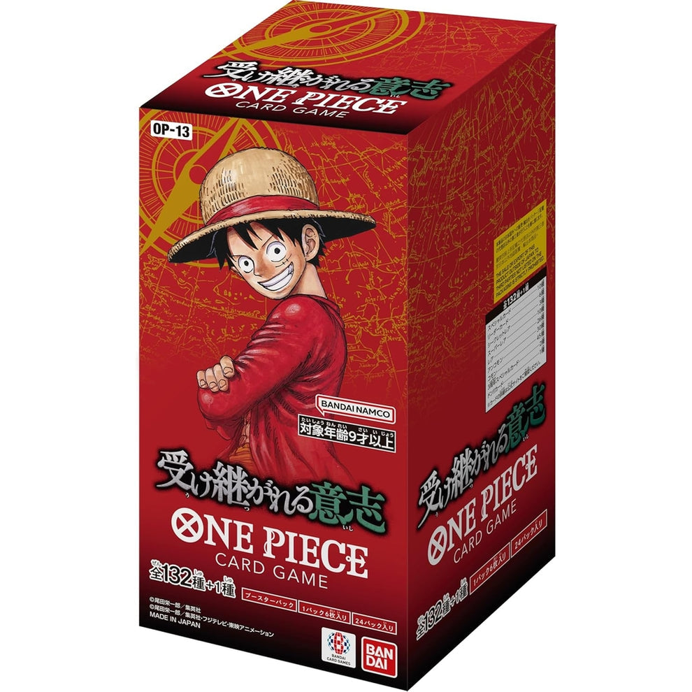 One Piece OP-13 Carrying on His Will Japansk Booster Box (Japansk)