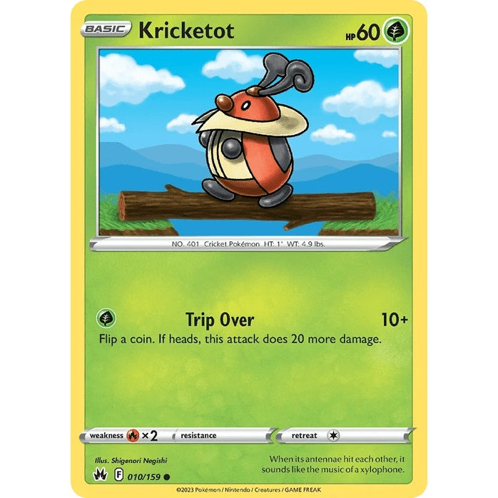 Kricketot - Crown Zenith (Common) [CRZ-10] English / Near Mint / Normal