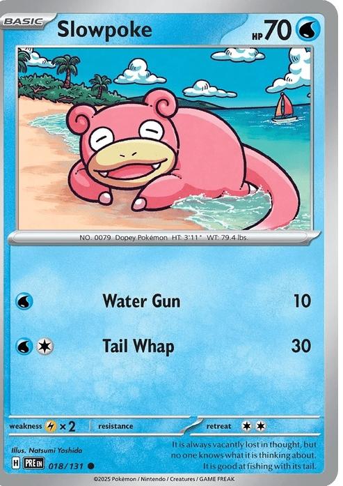 Slowpoke - Prismatic Evolutions (Common) [PRE-18] English / Near Mint / Normal