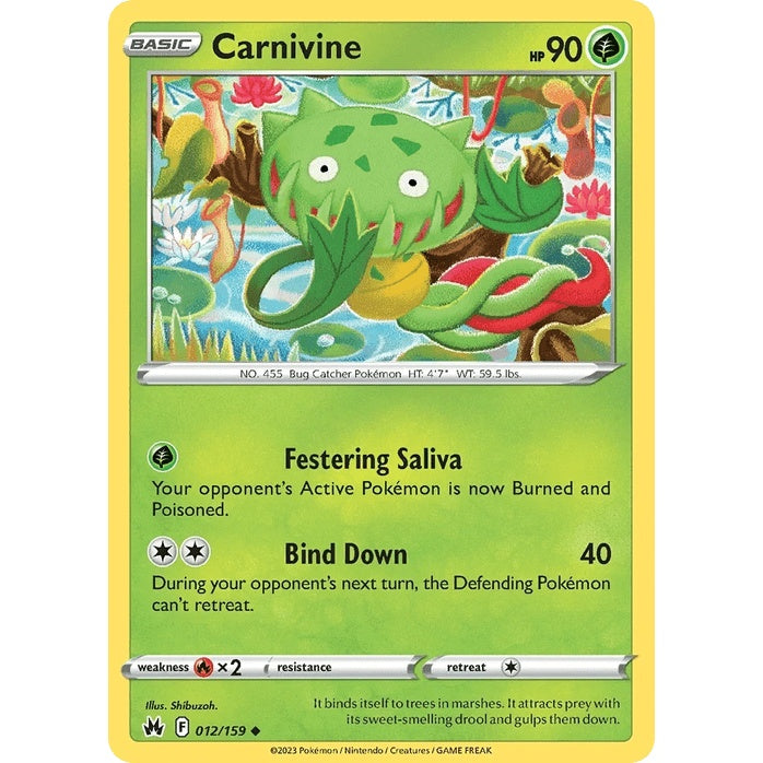 Carnivine 12/159 - Crown Zenith