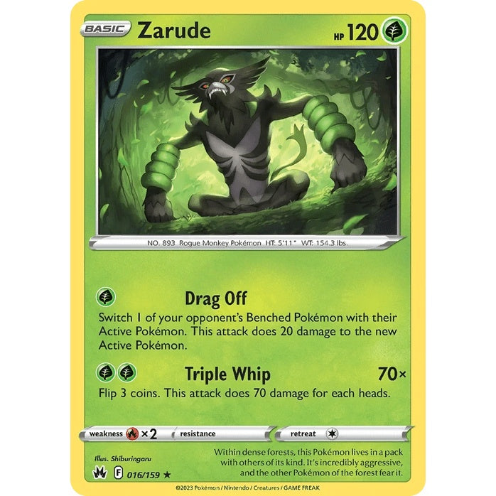 Zarude 16/159 (Holo) - Crown Zenith