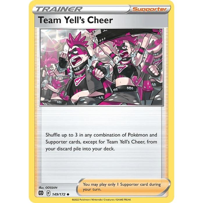 Team Yell's Cheer 149/172 - Brilliant Stars (Engelsk / Near Mint)