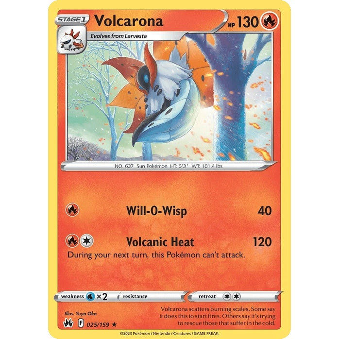 Volcarona 25/159 - Crown Zenith
