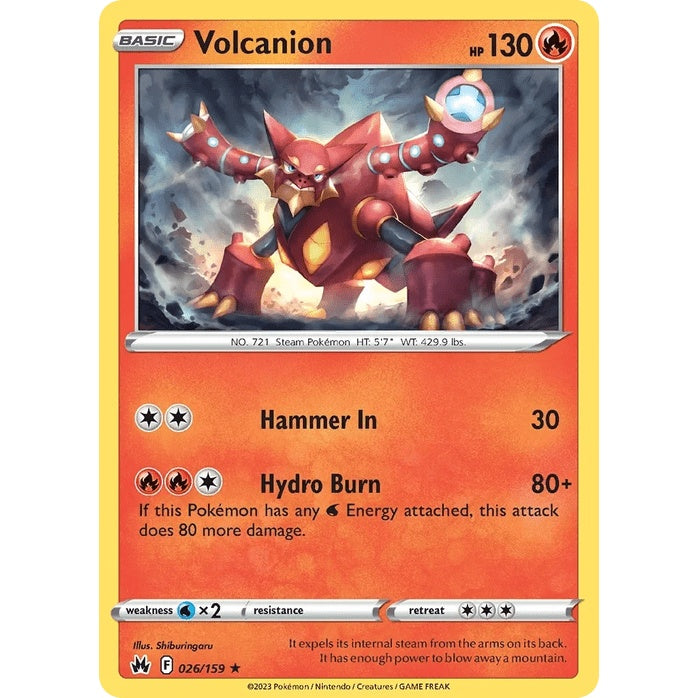 Volcanion 26/159 (Holo) - Crown Zenith