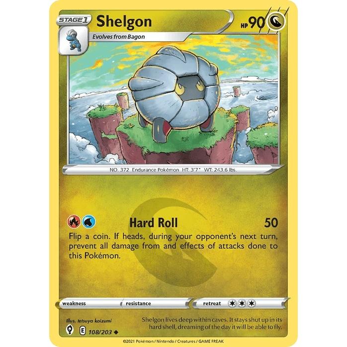 Shelgon - Evolving Skies (Uncommon) [EVS-108] English / Near Mint / Normal