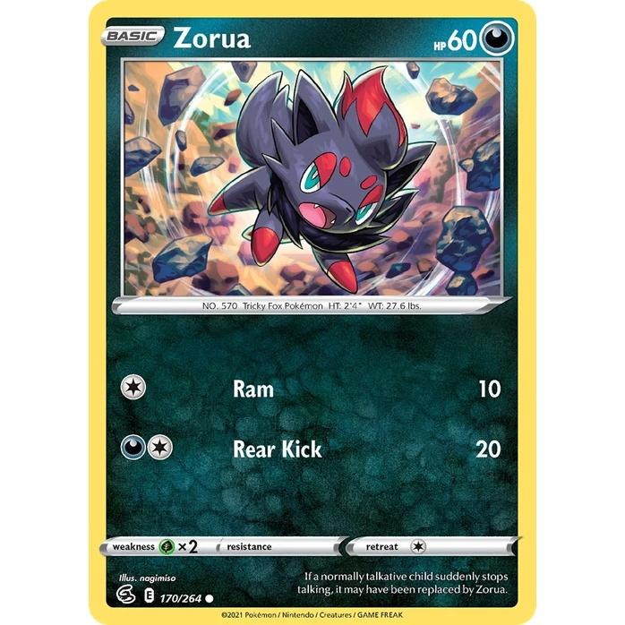 Zorua - Fusion Strike (Common) [FST-170] English / Near Mint / Normal