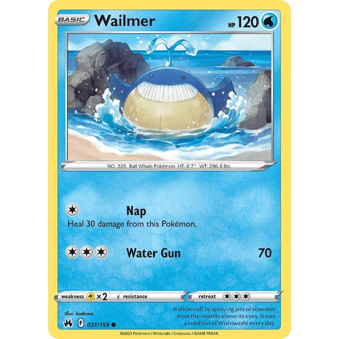 Wailmer 31/159 - Crown Zenith