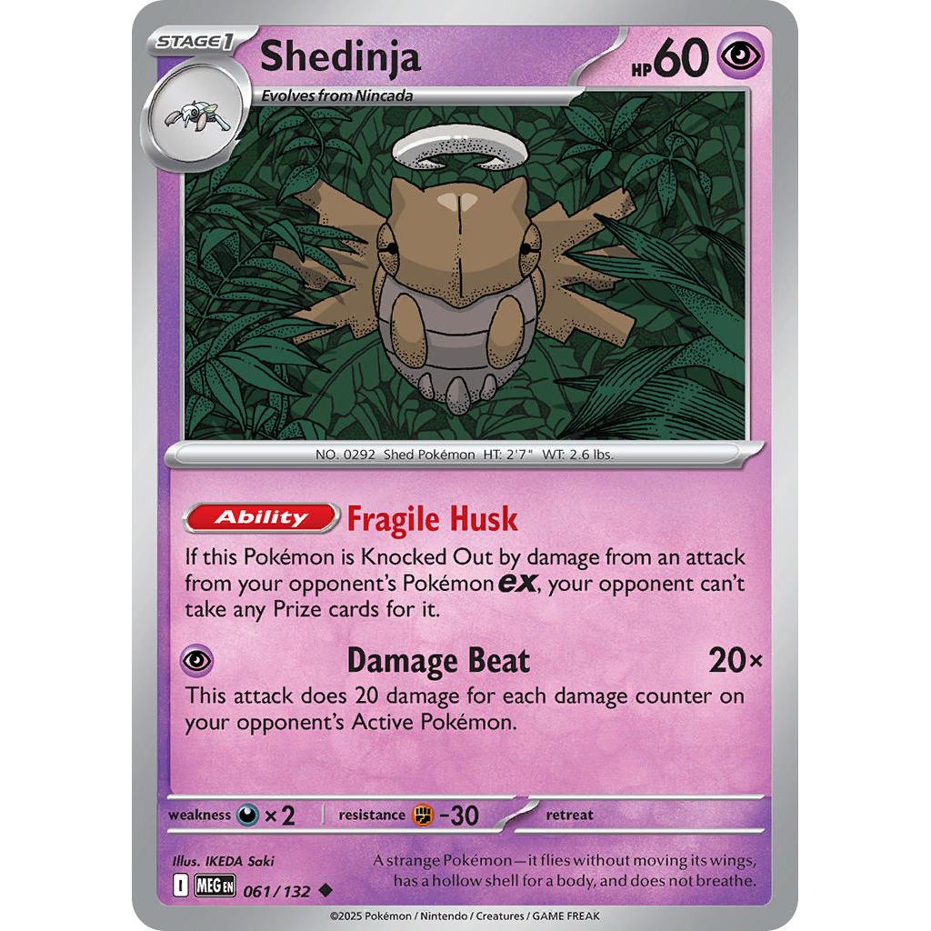 Shedinja 61/132 – Mega Evolution