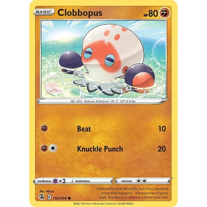 Clobbopus - Fusion Strike (Common) [FST-152] English / Near Mint / Normal