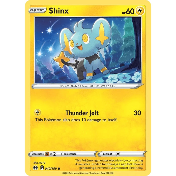 Shinx 40/159 - Crown Zenith