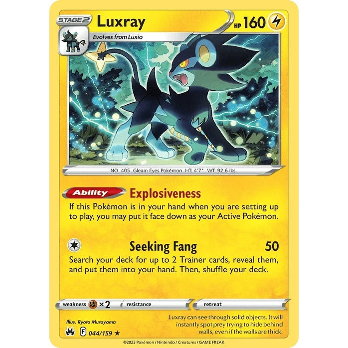 Luxray 44/159 - Crown Zenith