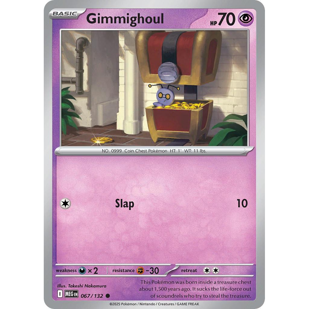 Gimmighoul 67/132 – Mega Evolution