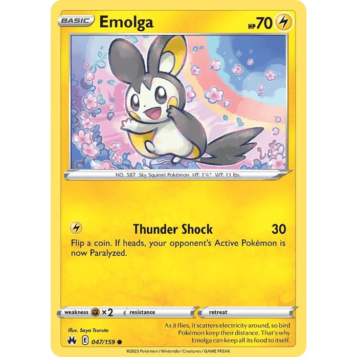 Emolga 47/159 - Crown Zenith