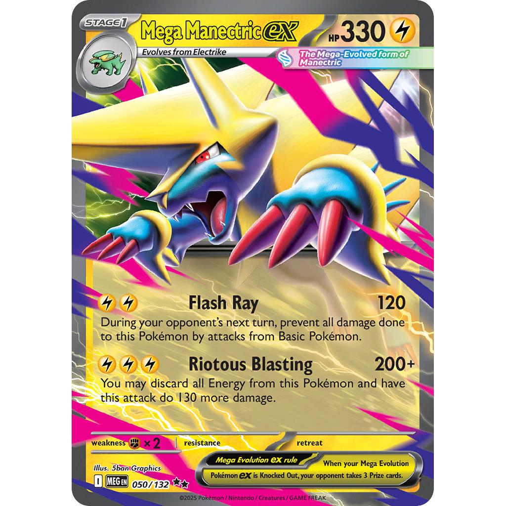 Mega Manetric ex 50/132 – Mega Evolution