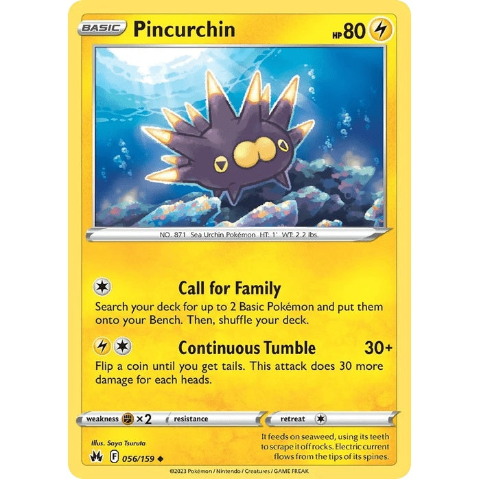 Pincurchin 56/159 - Crown Zenith