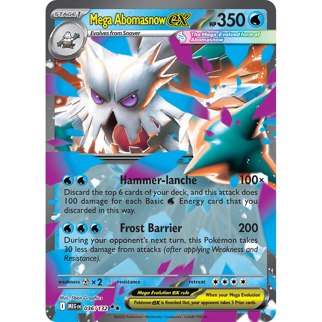 Mega Abomasnow ex 36/132 – Mega Evolution