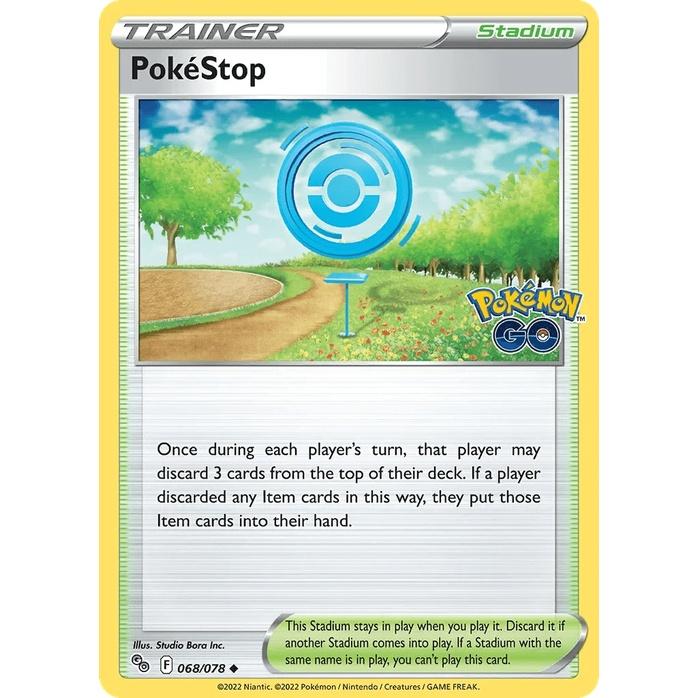 PokéStop - Pokémon GO (Uncommon) [PGO-68] English / Near Mint / Normal
