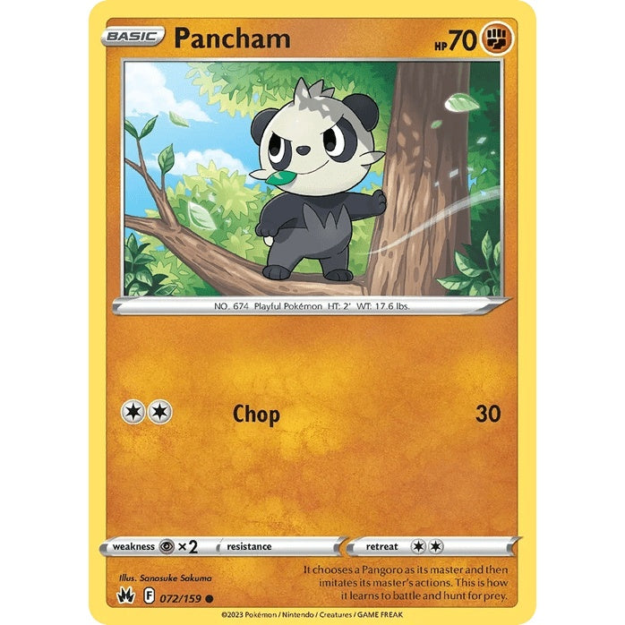 Pancham 72/159 - Crown Zenith