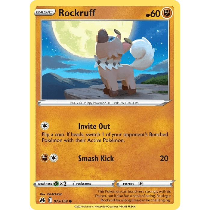 Rockruff 73/159 - Crown Zenith