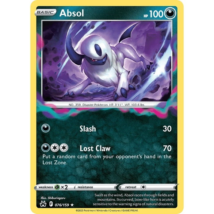 Absol 76/159 (Holo) - Crown Zenith