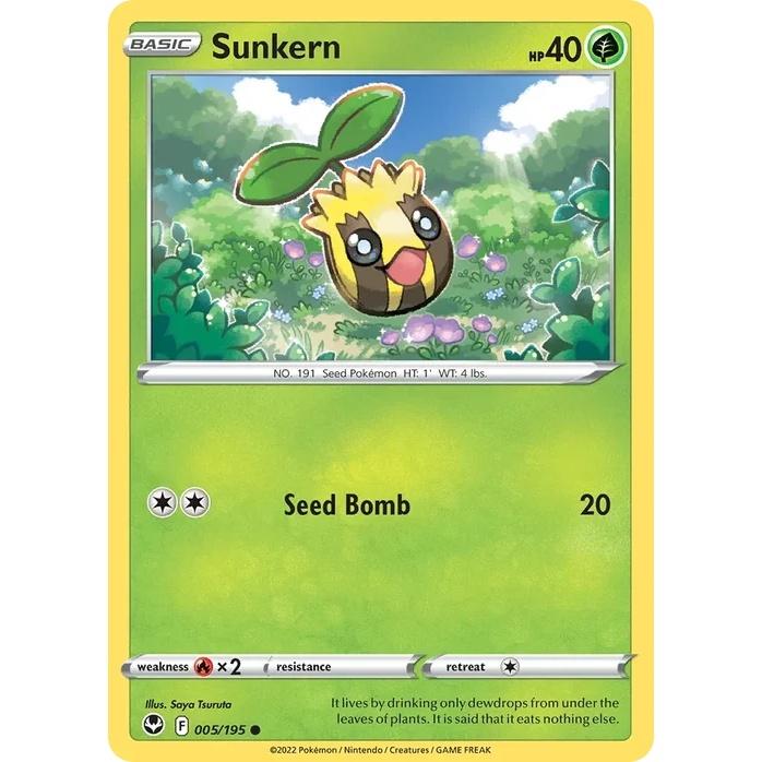 Sunkern - Silver Tempest (Common) [SIT-5] English / Near Mint / Normal