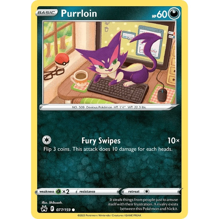Purrloin 77/159 - Crown Zenith