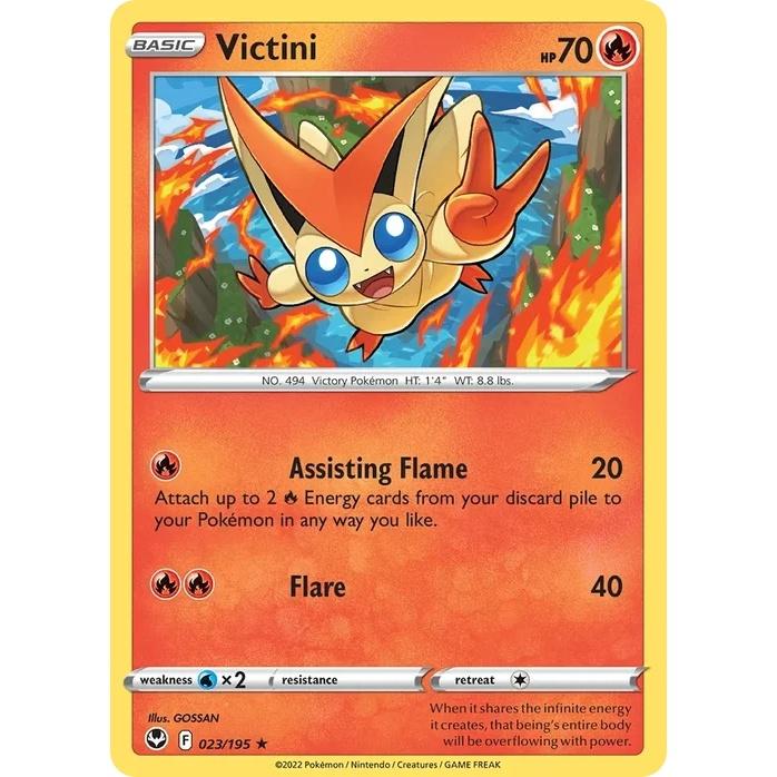 Victini - Silver Tempest (Rare) [SIT-23] English / Near Mint / Normal