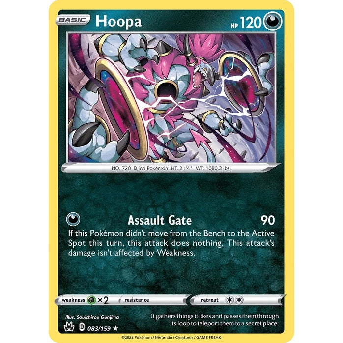 Hoopa 83/159 (Holo) - Crown Zenith