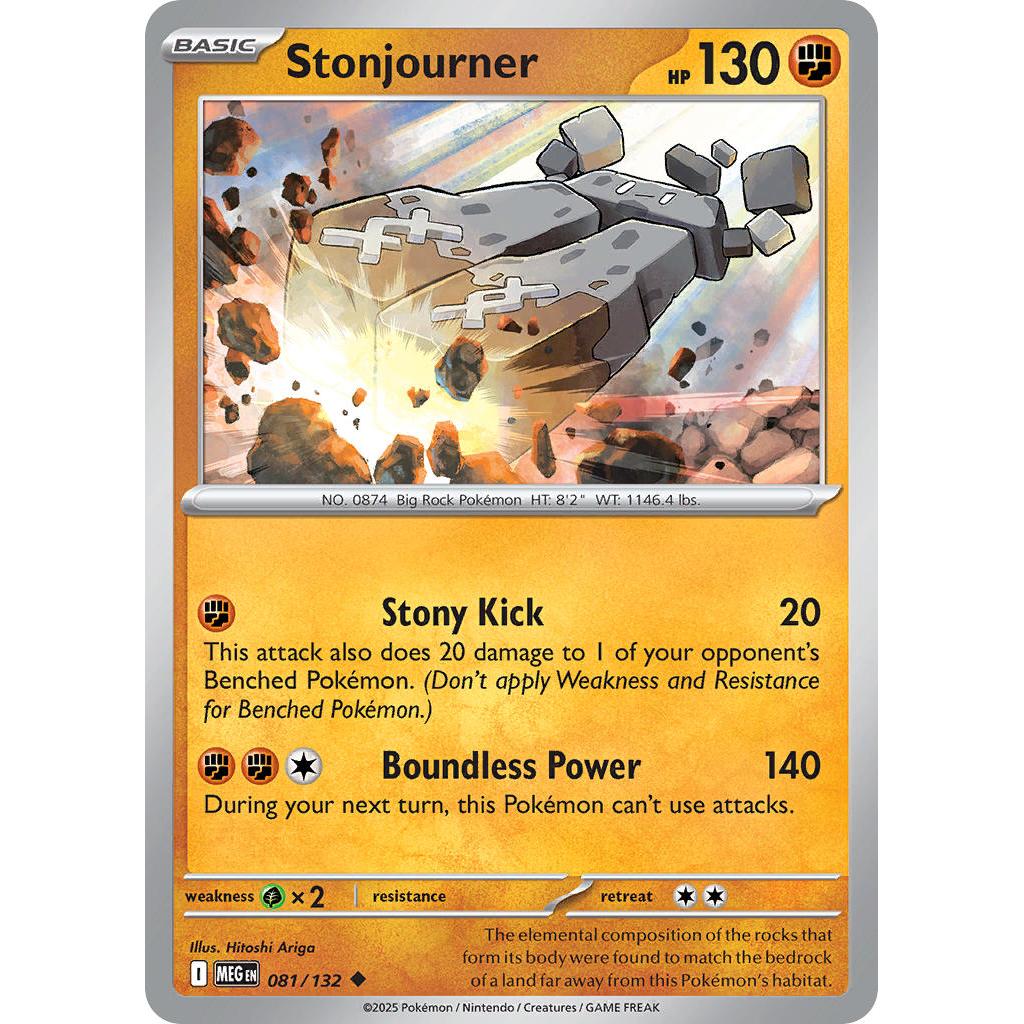Stonjourner 81/132 – Mega Evolution