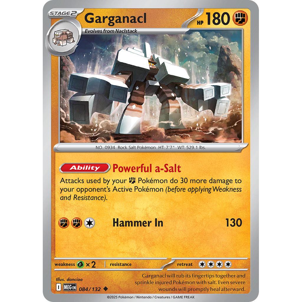 Garganacl 84/132 – Mega Evolution