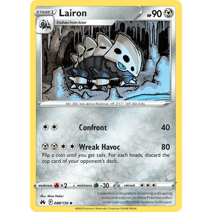 Lairon - Crown Zenith (Uncommon) [CRZ-88] English / Near Mint / Normal