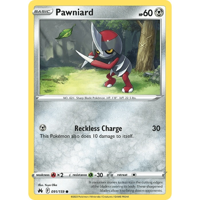 Pawniard 91/159 - Crown Zenith
