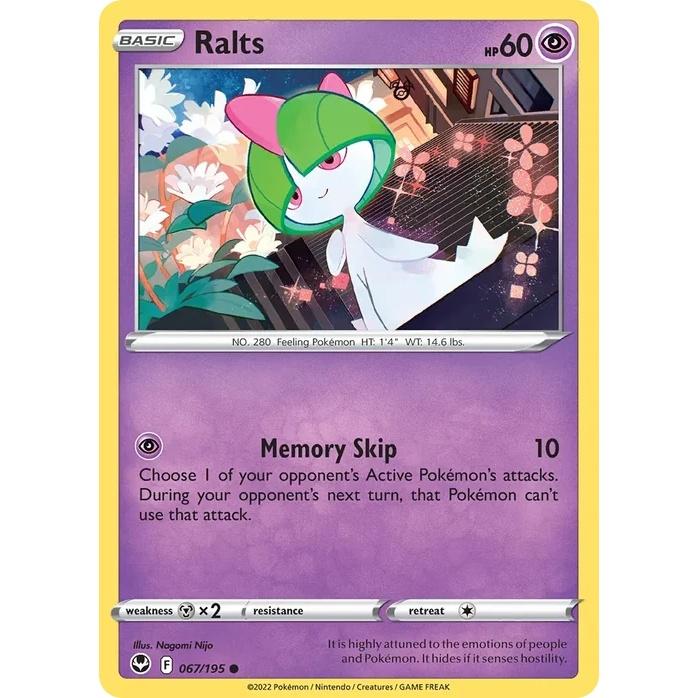 Ralts - Silver Tempest (Common) [SIT-67] English / Near Mint / Normal
