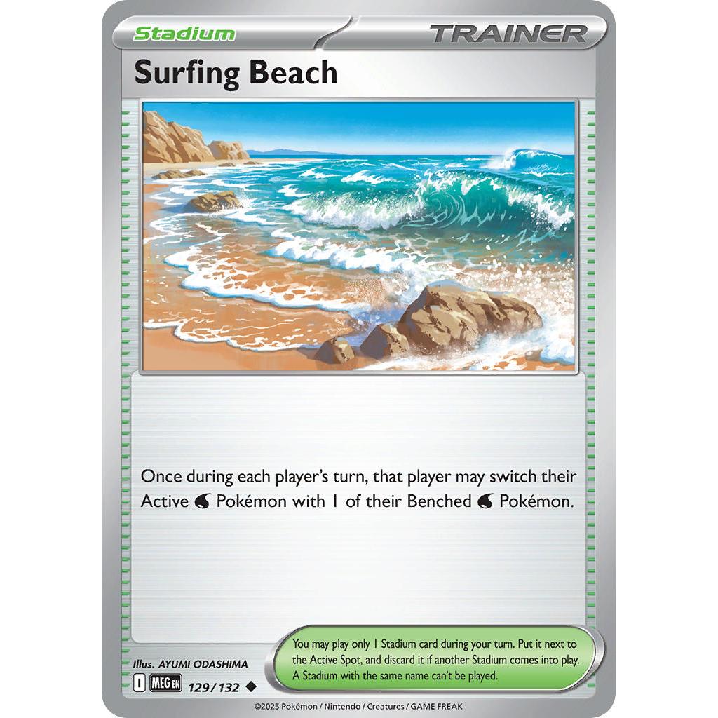 Surfing Beach 129/132 – Mega Evolution