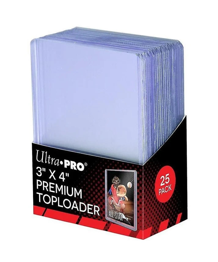 Ultra Pro Toploader 3x4" Super Clear Premium (25 stk)