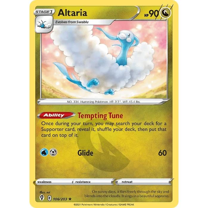 Altaria - Evolving Skies (Rare) [EVS-106] English / Near Mint / Normal
