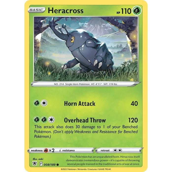 Heracross - Astral Radiance (Common) [ASR-8] English / Near Mint / Normal