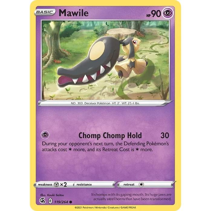 Mawile - Fusion Strike (Common) [FST-119] English / Near Mint / Normal