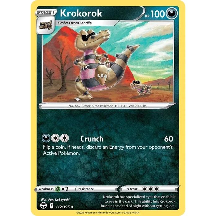 Krokorok - Silver Tempest (Uncommon) [SIT-112] English / Near Mint / Normal