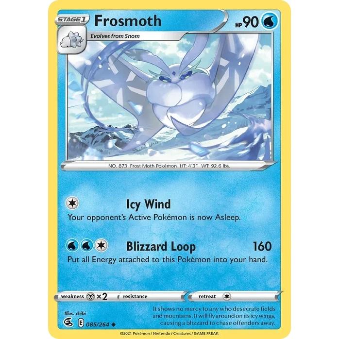 Frosmoth - Fusion Strike (Uncommon) [FST-85] English / Near Mint / Normal