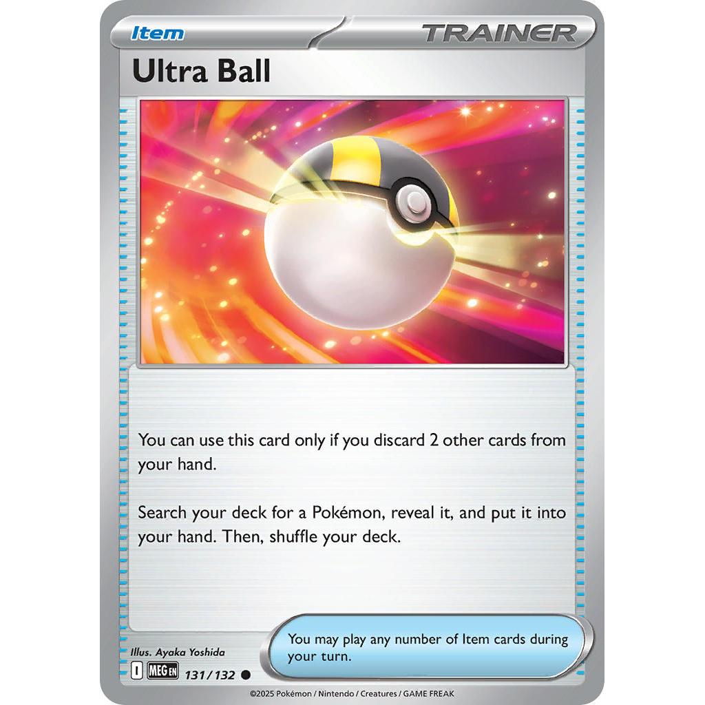 Ultra Ball 131/132 – Mega Evolution