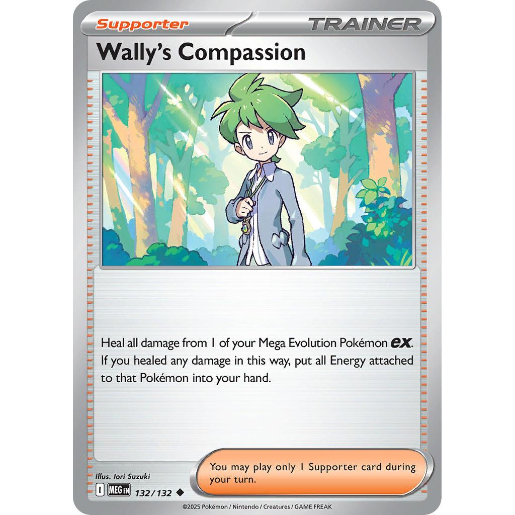 Wally's Compassion 132/132 – Mega Evolution