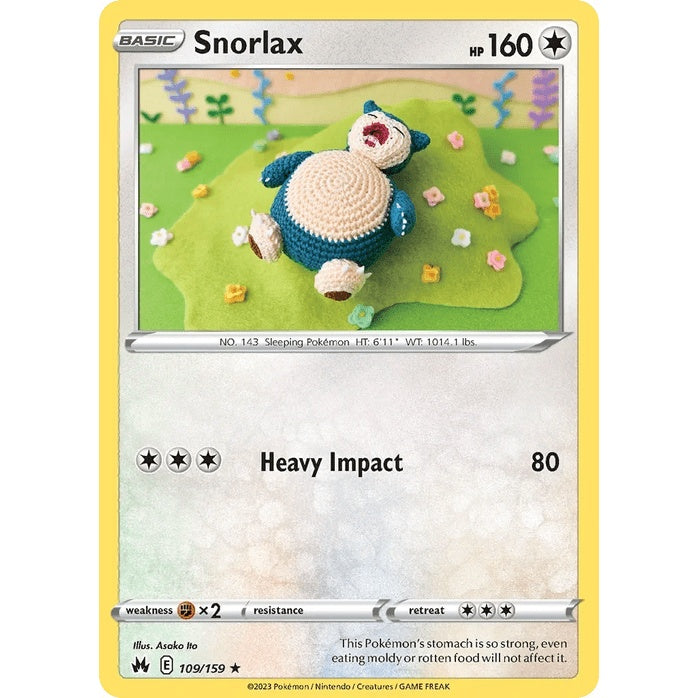 Snorlax 109/159 - Crown Zenith