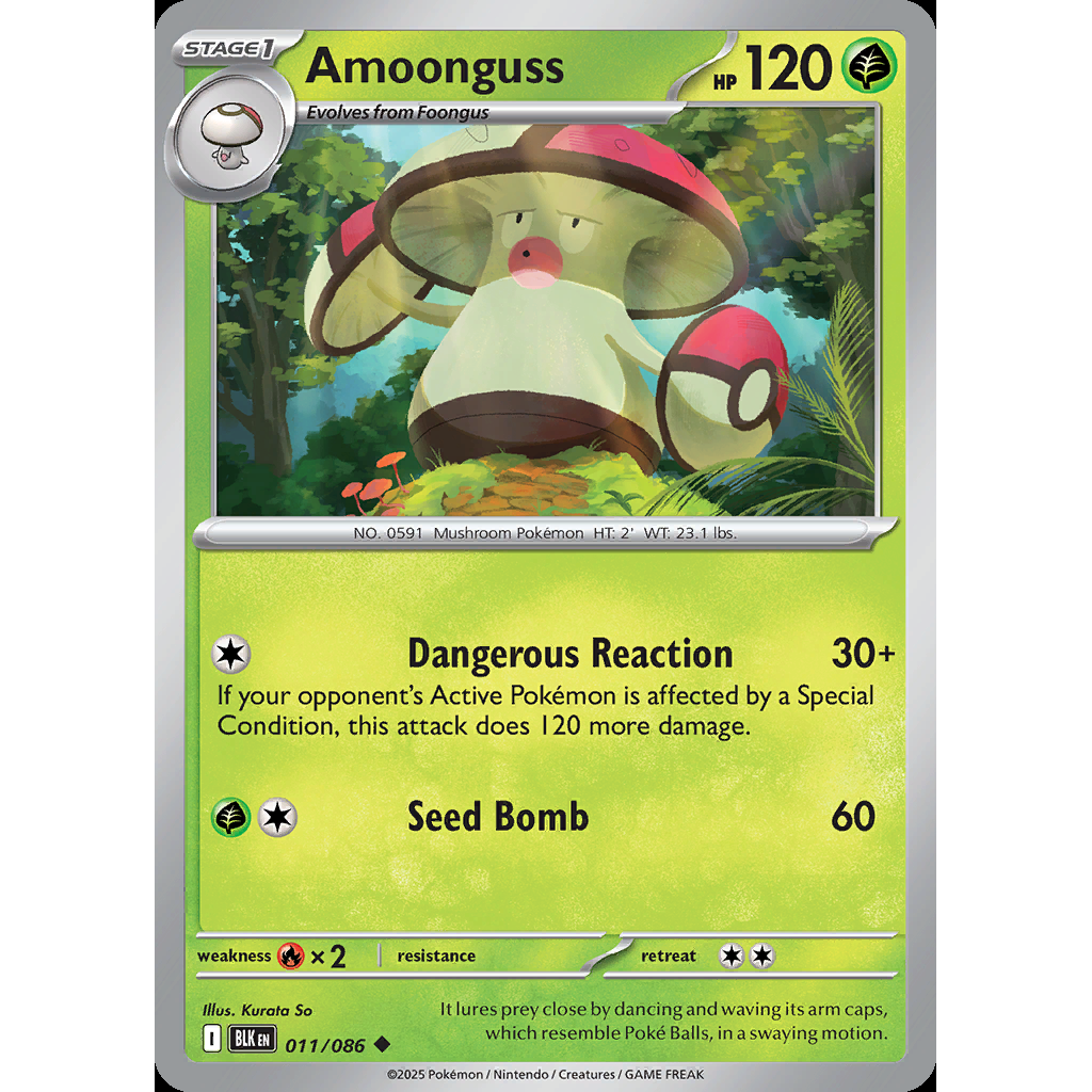 Amoonguss 11/086 - Black Bolt