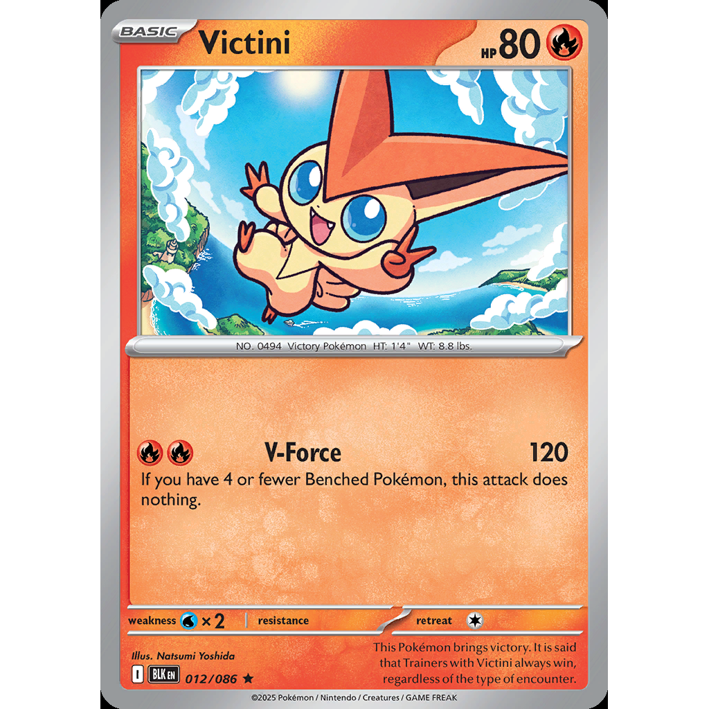 Victini 12/086 - Black Bolt