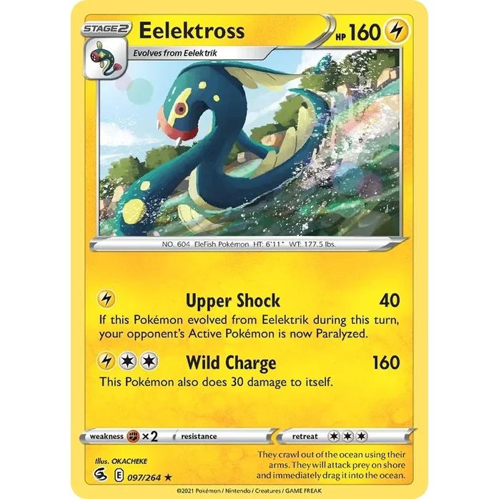 Eelektross - Fusion Strike (Rare) [FST-97] English / Near Mint / Normal