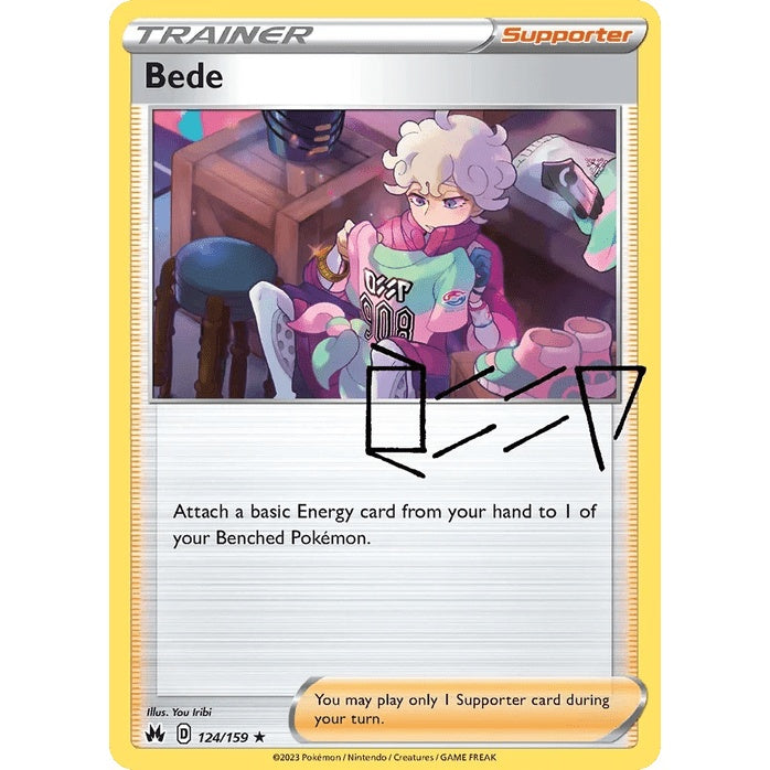 Bede 124/159 (Holo) - Crown Zenith