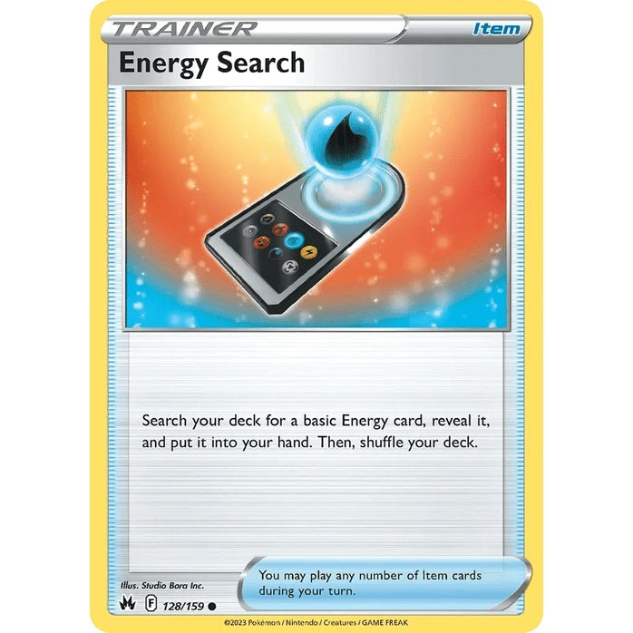 Energy Search - Crown Zenith (Common) [CRZ-128] English / Near Mint / Normal