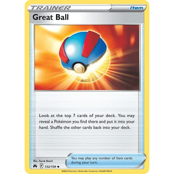 Great Ball 132/159 - Crown Zenith
