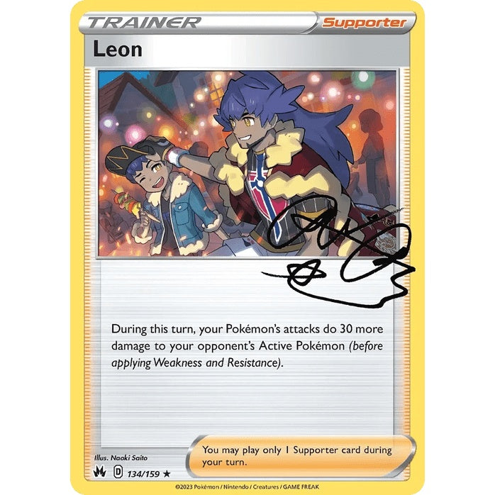 Leon - Crown Zenith (Rare Holo) [CRZ-134] English / Near Mint / Normal